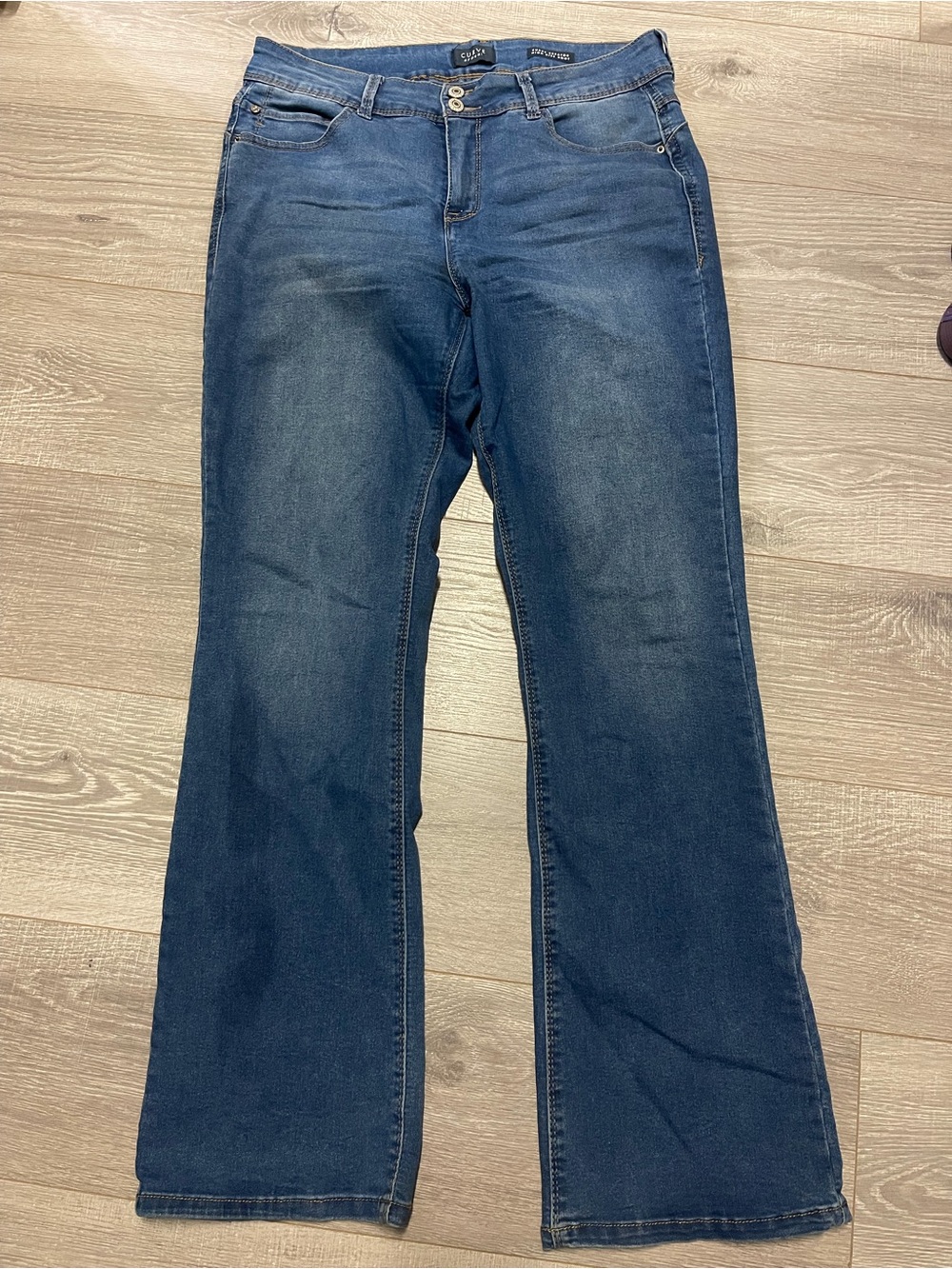Curve Appeal High Rise Bootcut Jeans